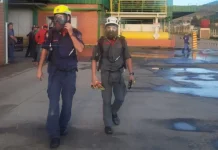 Vazamento de amônia em SC causa queimaduras em trabalhador Vazamento de amônia em SC causa queimaduras em trabalhador