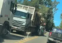 Ultrapassagem em local proibido resulta em acidente grave Ultrapassagem em local proibido resulta em acidente grave