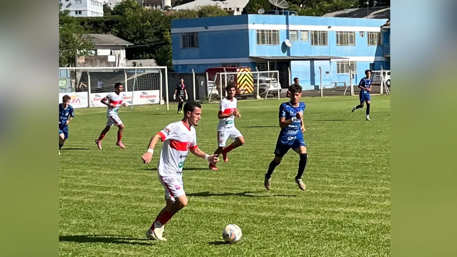 Caçadorense vence Caravaggio na primeira partida da final