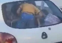 Criança é flagrada em porta-malas durante abordagem Criança é flagrada em porta-malas durante abordagem