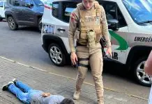 Homem é preso em flagrante por furto no Centro de Caçador Homem é preso em flagrante por furto no Centro de Caçador