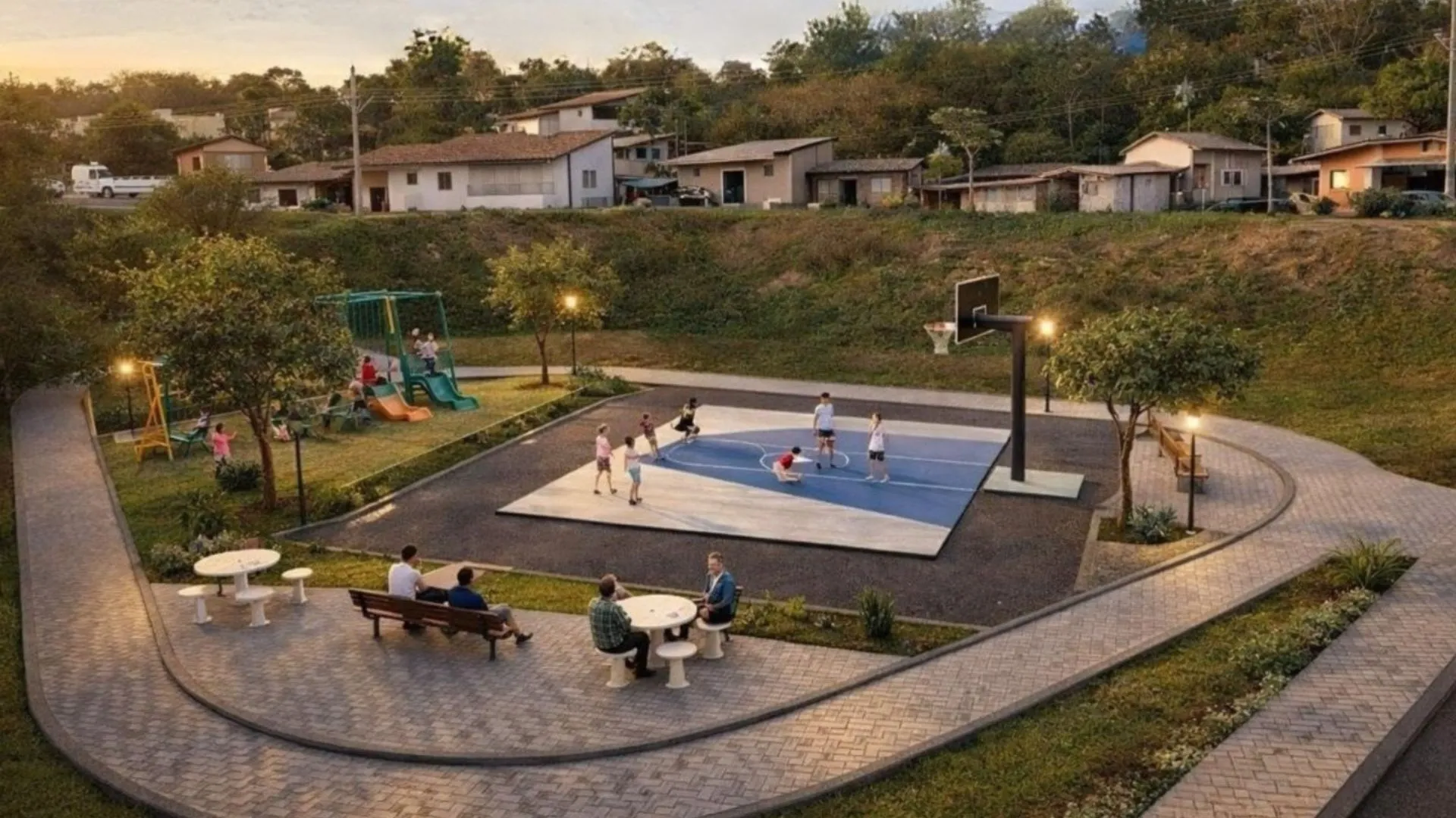 Bairro Bello em Caçador terá nova praça pública