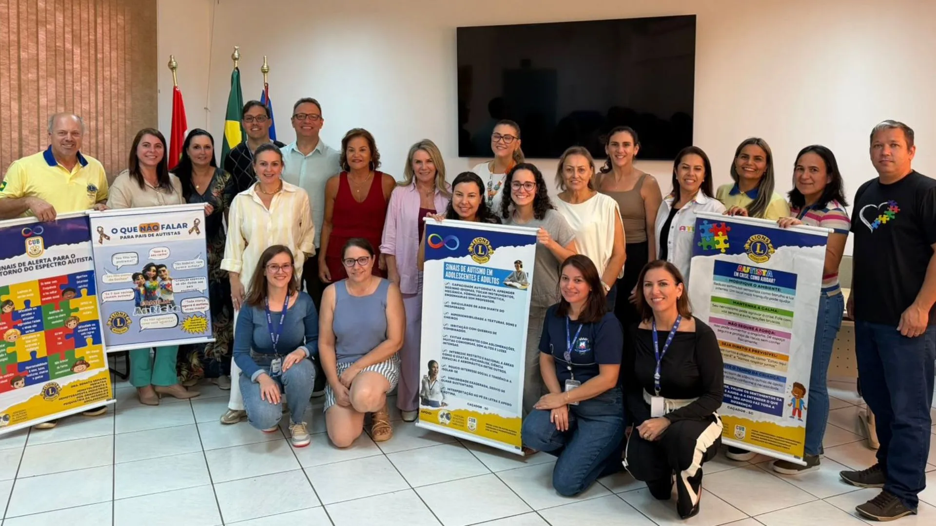 Lançado programa de apoio a famílias de pessoas com TEA em Caçador