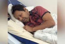 Família pede ajuda para cirurgia urgente em caçadorense com tumor Família pede ajuda para cirurgia urgente em homem com tumor