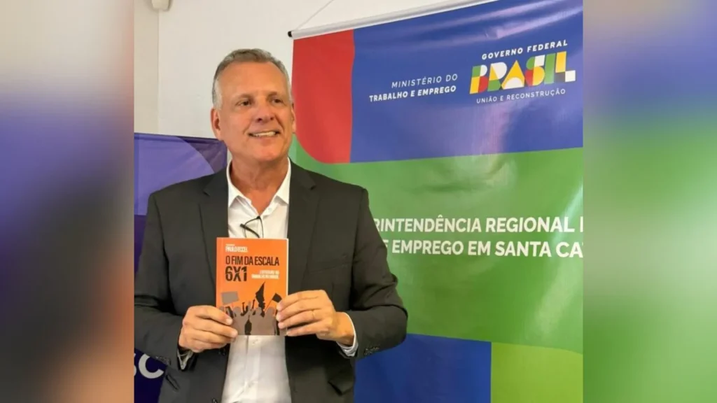Caçador recebe debate sobre fim da escala 6x1 e lançamento de livro