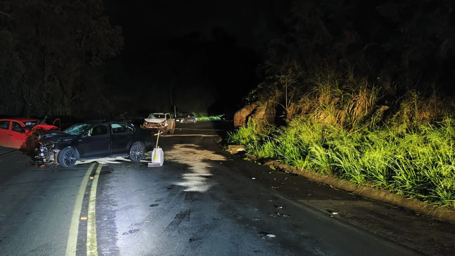 Acidente na SC-283 em Chapecó deixa um morto e feridos