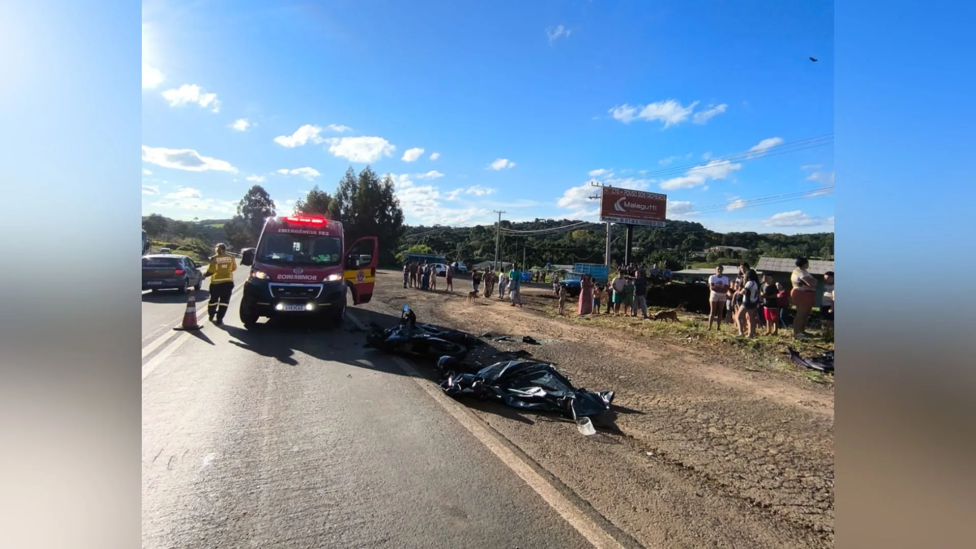 Acidente na BR-282 deixa morto e feridos em Ponte Serrada