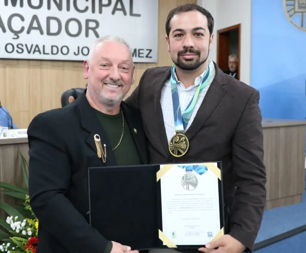 Câmara reconhece trajetória dos Destaque Caçadorenses