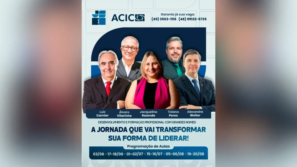 ACIC lança Jornada SIAS para formar líderes estratégicos