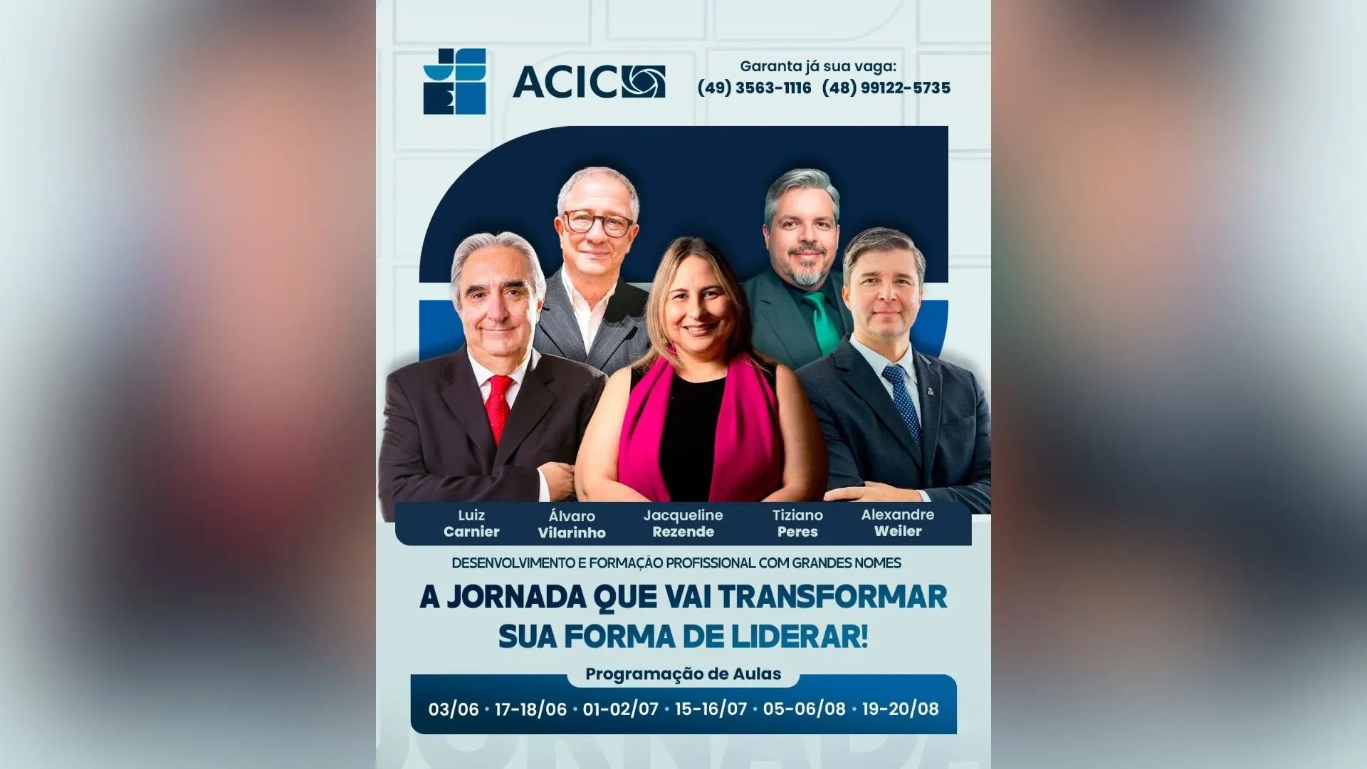 ACIC lança Jornada SIAS para formar líderes estratégicos