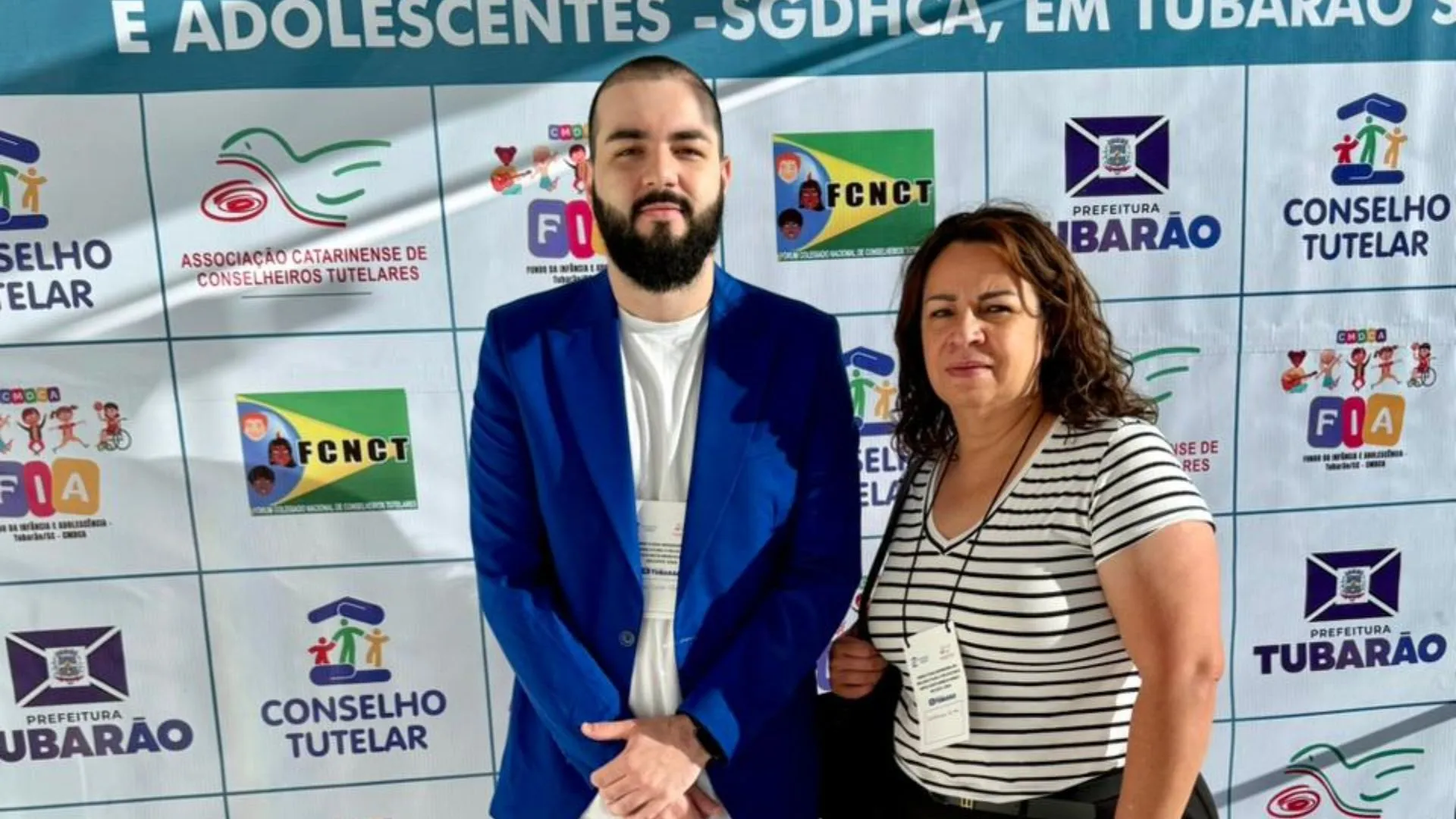 Conselheiros tutelares de Videira participam de seminário estadual