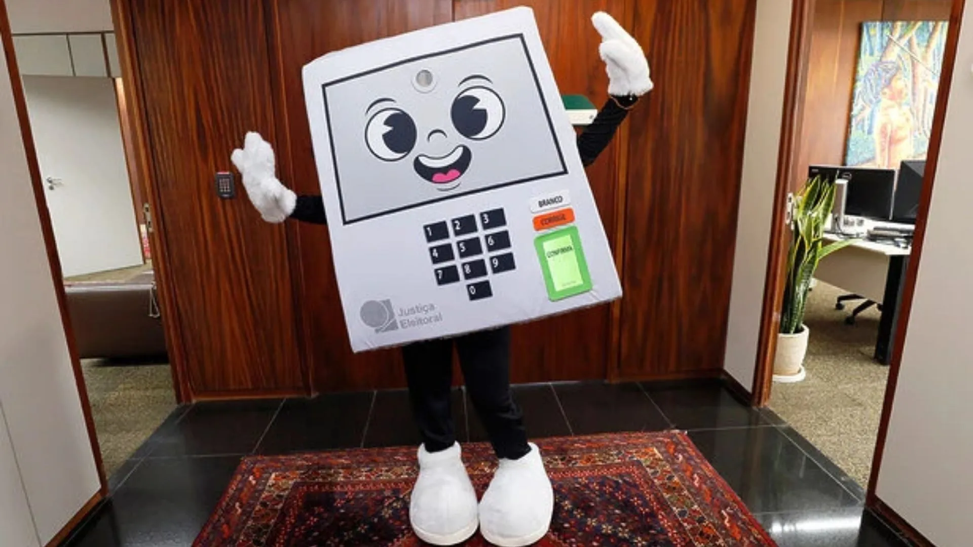 TSE celebra 30 ano da urna eletrônica e lança mascote Pilili