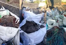 Polícia Militar apreende 4 toneladas de cobre suspeito no Oeste de SC Polícia Militar apreende 4 toneladas de cobre suspeito no Oeste de SC