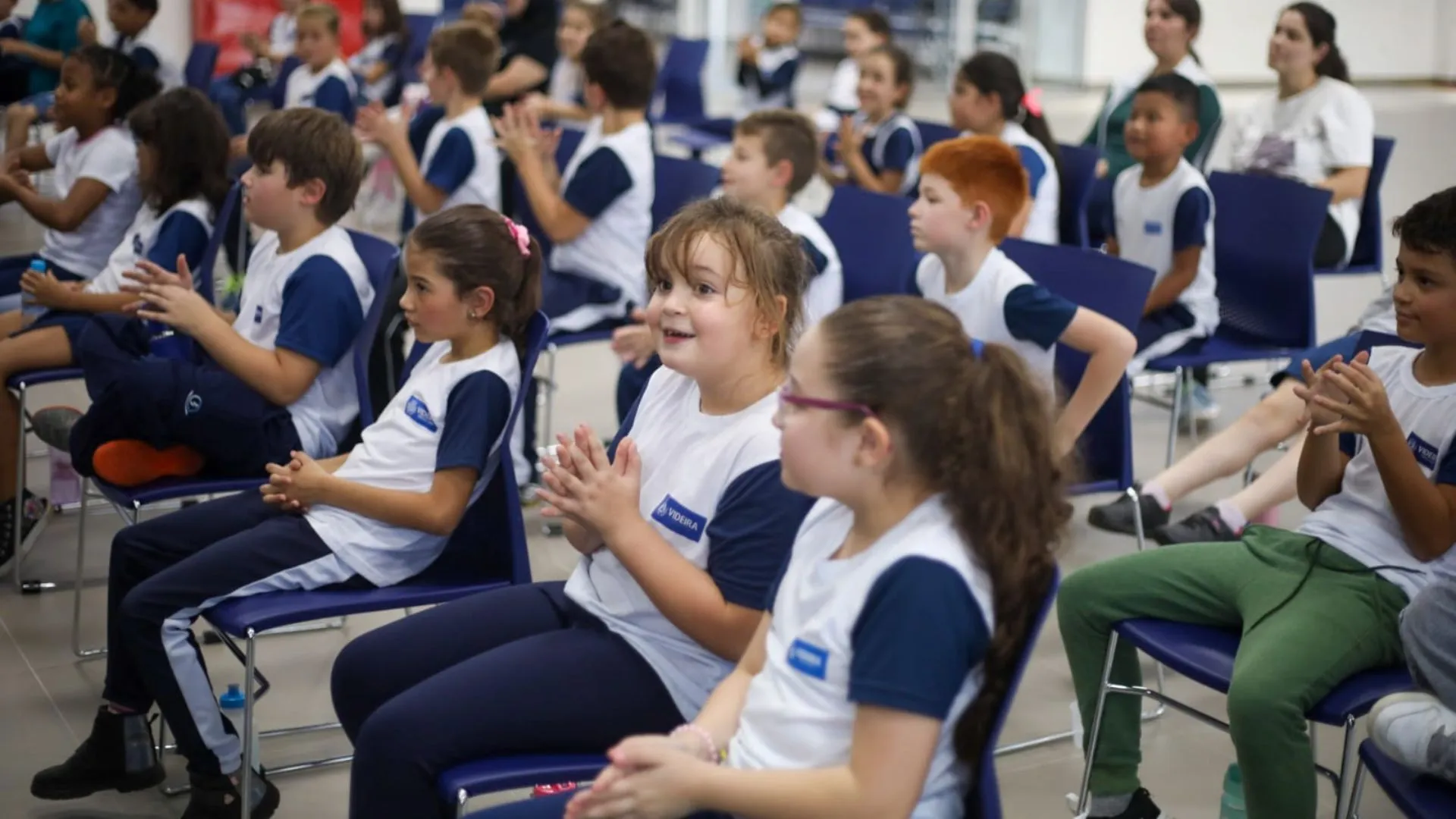 Mais de 500 alunos participam de ação do Maio Amarelo em Videira