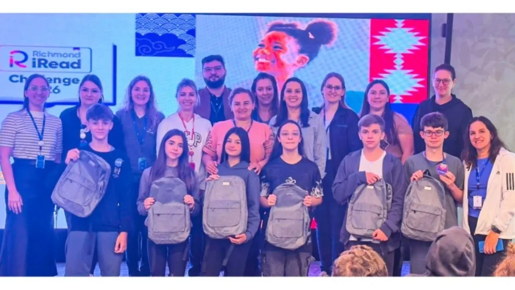 Alunos da Escola SESI de Videira conquistam 2º lugar em competição nacional de leitura em inglês