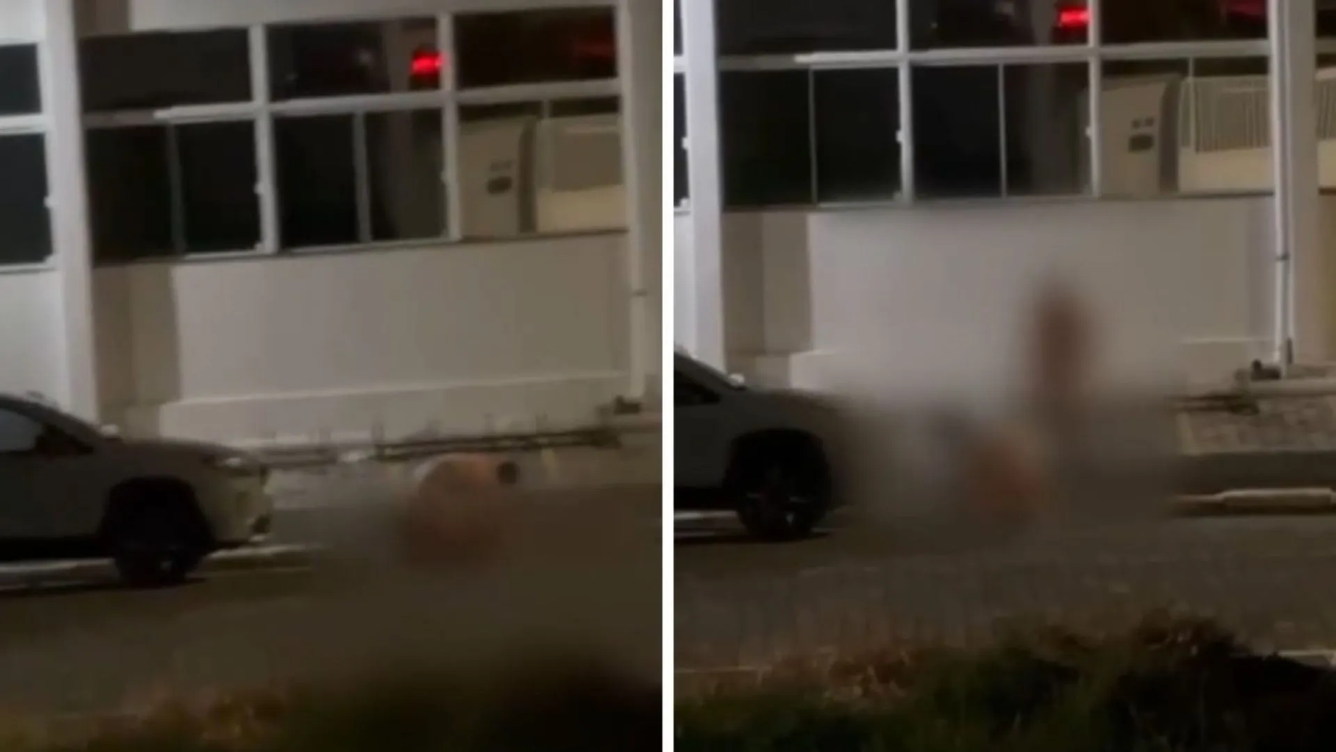 Vídeo de homens nus brigando em rua de Navegantes repercute nas redes sociais