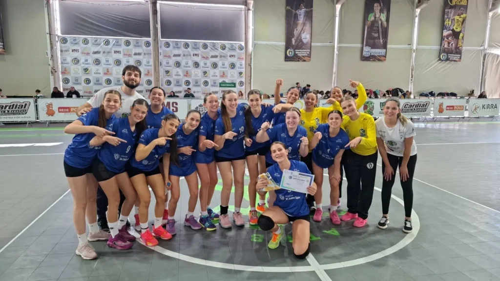 Videira/Joaçaba estreia com vitória na Copa Sul Cadete de Handebol Feminino