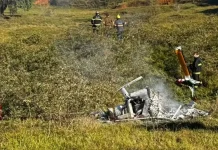 Identificado piloto que morreu em queda de helicóptero em SC Identificado piloto que morreu em queda de helicóptero em SC