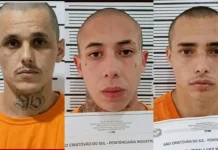 Três detentos fogem de penitenciária no Meio-Oeste de Santa Catarina Três detentos fogem de penitenciária no Meio-Oeste de Santa Catarina