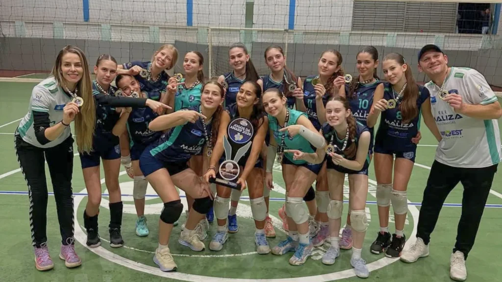 AVV Maliza conquista título feminino Sub-17 dos Jogos da AMARP