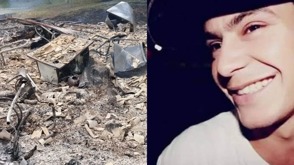 Jovem de 29 anos morre carbonizado após incêndio destruir casa no Meio-Oeste