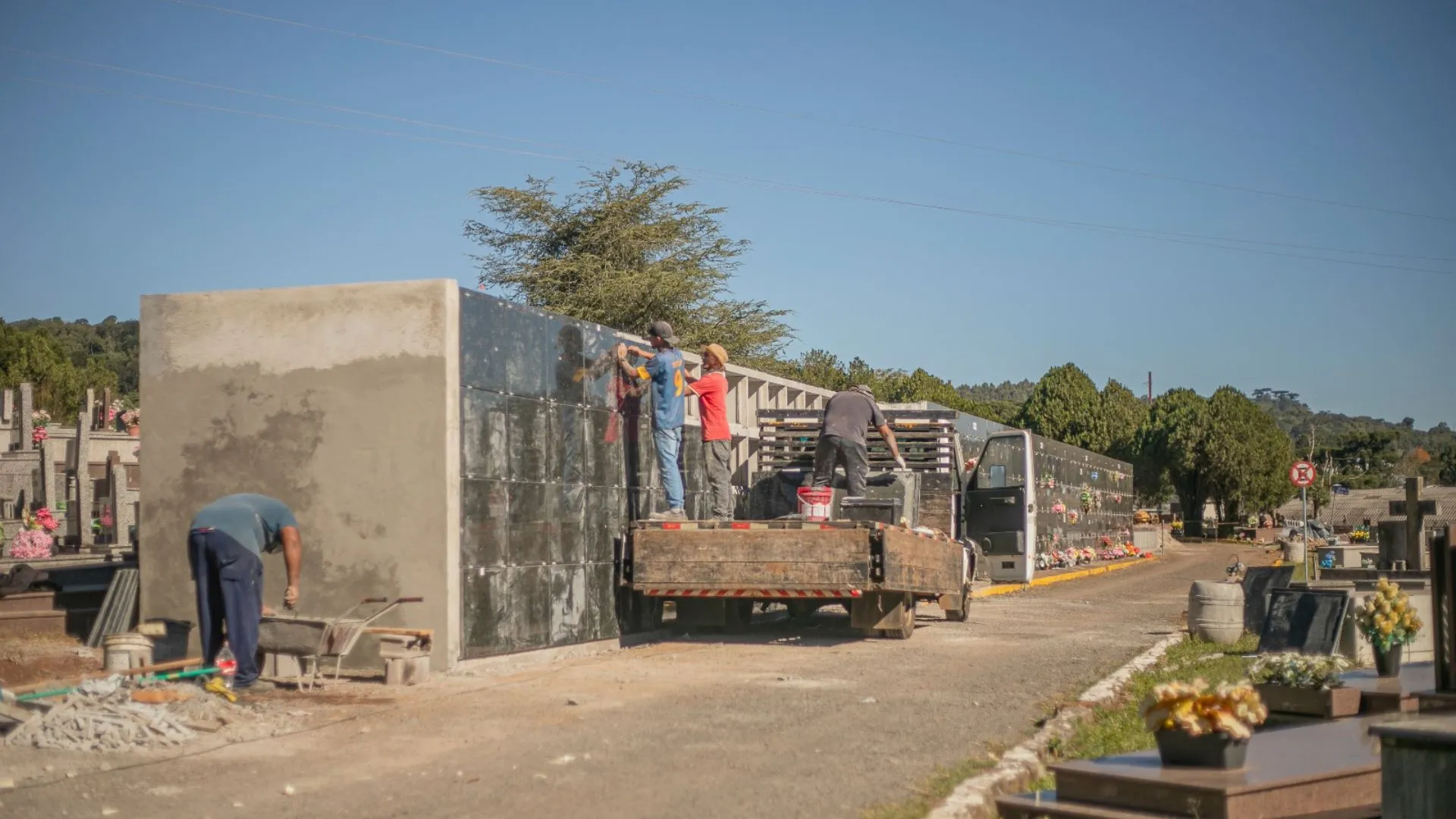 Cemitério de Videira ganha 160 novas vagas para sepultamentos
