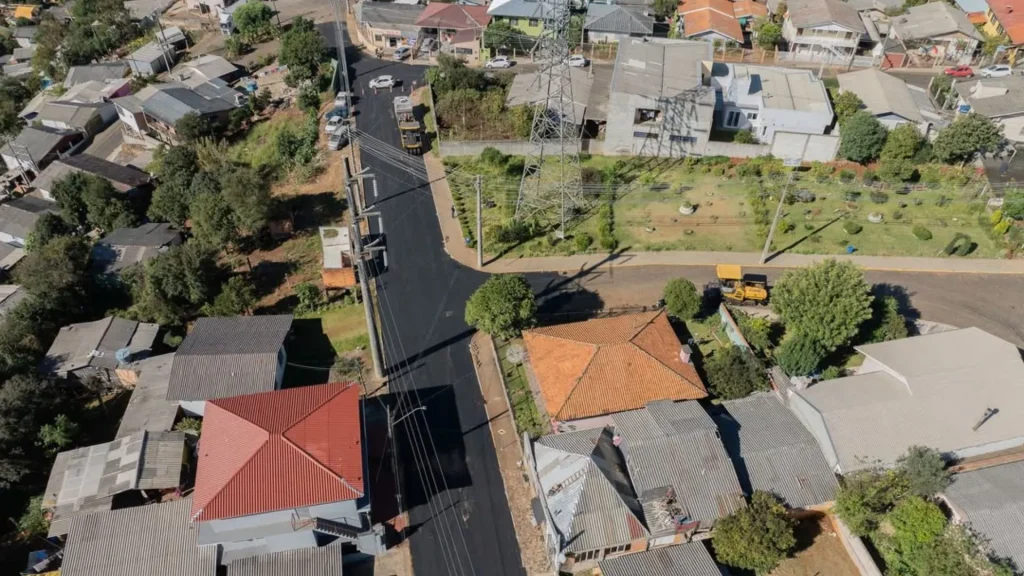 Videira investe R$ 950 mil em pavimentação e modernização da rede de água