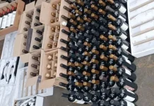Mais de 170 garrafas de vinho importadas são apreendidas pela PMRv em Lebon Régis Mais de 170 garrafas de vinho importadas são apreendidas pela PMRv em Lebon Régis