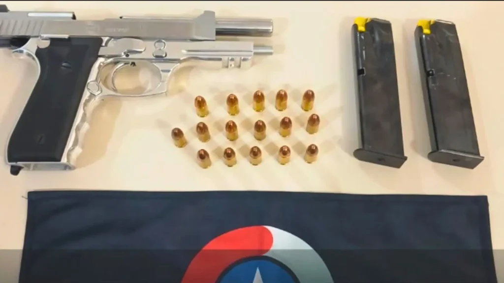 Polícia Militar apreende pistola 9mm e prende homem em Videira