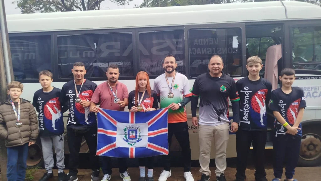 Caçador conquista cinco medalhas no Sul-Brasileiro de Taekwondo