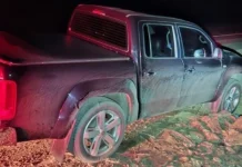 Amarok roubada em Caçador é recuperada em Água Doce Amarok roubada em Caçador é recuperada em Água Doce
