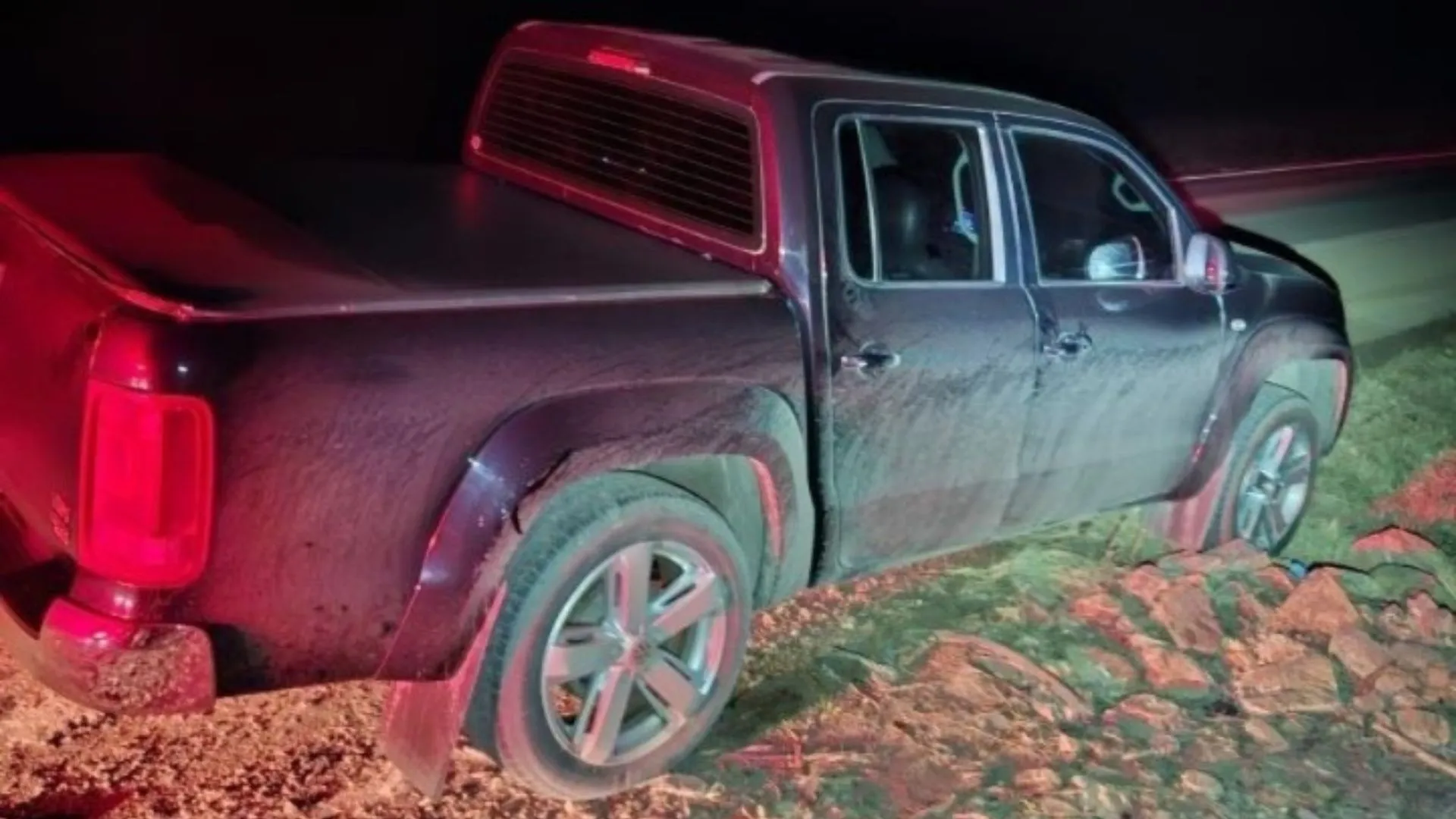 Amarok roubada em Caçador é recuperada em Água Doce