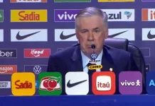 Neymar pode ficar fora da convocação de Ancelotti nesta quarta-feira Neymar pode ficar fora da convocação de Ancelotti nesta quarta-feira