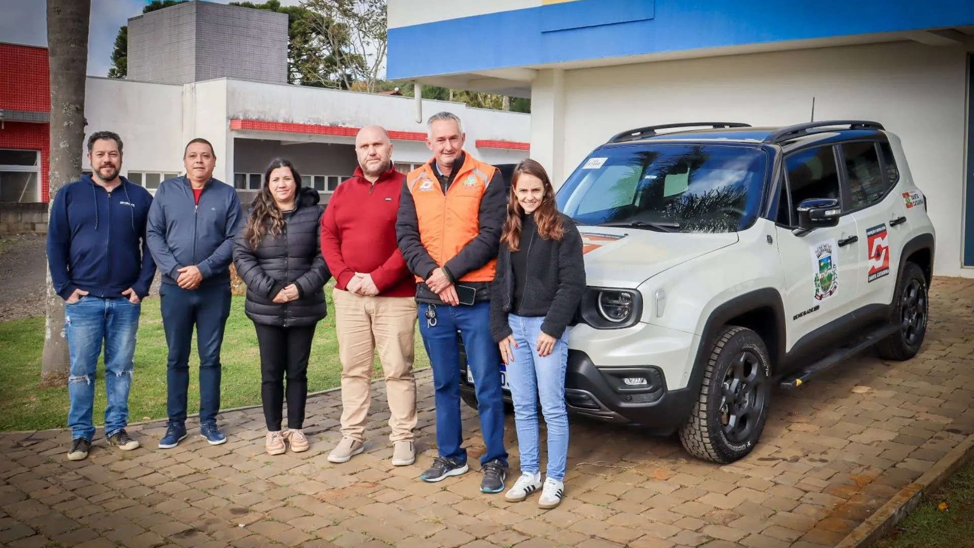 Calmon reforça Defesa Civil com novo veículo 4x4
