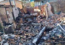 Família perde casa em incêndio e comunidade inicia campanha Família perde casa em incêndio e comunidade inicia campanha