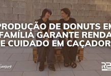 Mãe transforma produção de donuts em renda e união familiar Mãe transforma produção de donuts em renda e união familiar