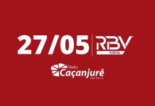 RBV Notícias Caçanjurê – 27/05/2026 – Edição 1559 RBV Notícias Caçanjurê – 27/05/2026 – Edição 1559