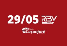 RBV Notícias Caçanjurê – 29/05/2026 – Edição 1561 RBV Notícias Caçanjurê – 29/05/2026 – Edição 1561