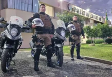 Polícia Militar de Caçador reforça policiamento com novas motocicletas Polícia Militar de Caçador reforça policiamento com novas motocicletas