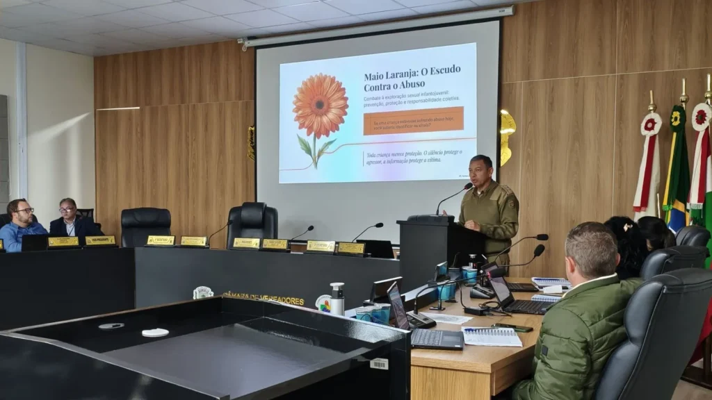 Palestra sobre prevenção à violência é realizada em Caçador e Rio das Antas