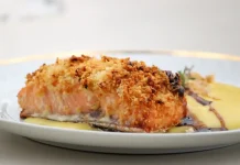 Essência na Cozinha ensina salmão com crosta cítrica e mousseline de mandioquinha Essência na Cozinha ensina salmão com crosta cítrica e mousseline de mandioquinha