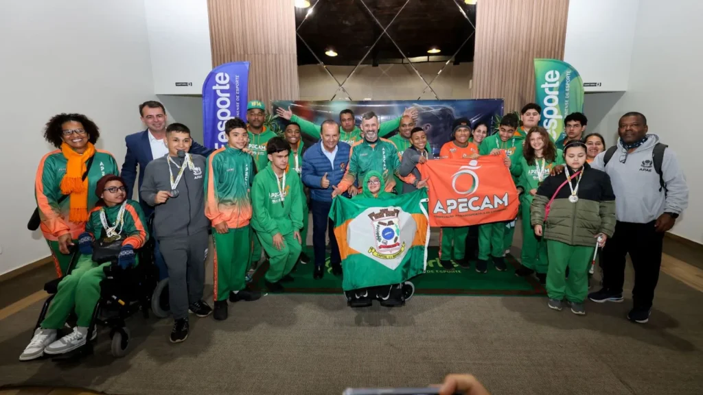 Videira recebe maior evento paradesportivo escolar de Santa Catarina