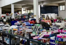 Lar Bom Samaritano promove bazar beneficente com produtos da Receita Federal Lar Bom Samaritano promove bazar beneficente com produtos da Receita Federal