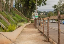 Obras de contenção na Rua Dom Pedro II começam em Videira Obras de contenção na Rua Dom Pedro II começam em Videira