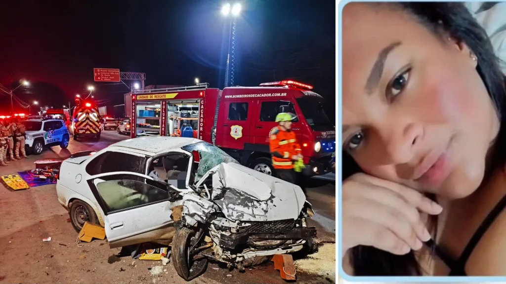 Identificada mulher que morreu em grave acidente entre dois carros em Caçador