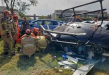 Novas informações sobre acidente aéreo no Rio revelam identidade das seis vítimas Novas informações sobre acidente aéreo no Rio revelam identidade das seis vítimas