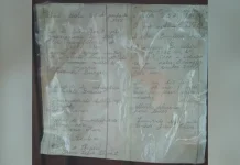 Carta escondida em confessionário por mais de 40 anos revela desabafo de carpinteiro no Oeste de SC Carta escondida em confessionário por mais de 40 anos revela desabafo de carpinteiro no Oeste de SC