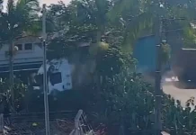 Motorista de Irani morre após caminhão ser atingido por trem Motorista de Irani morre após caminhão ser atingido por trem