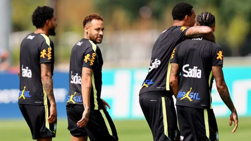 Treino da Seleção revela testes de Ancelotti para jogo contra o Haiti e retorno de Neymar