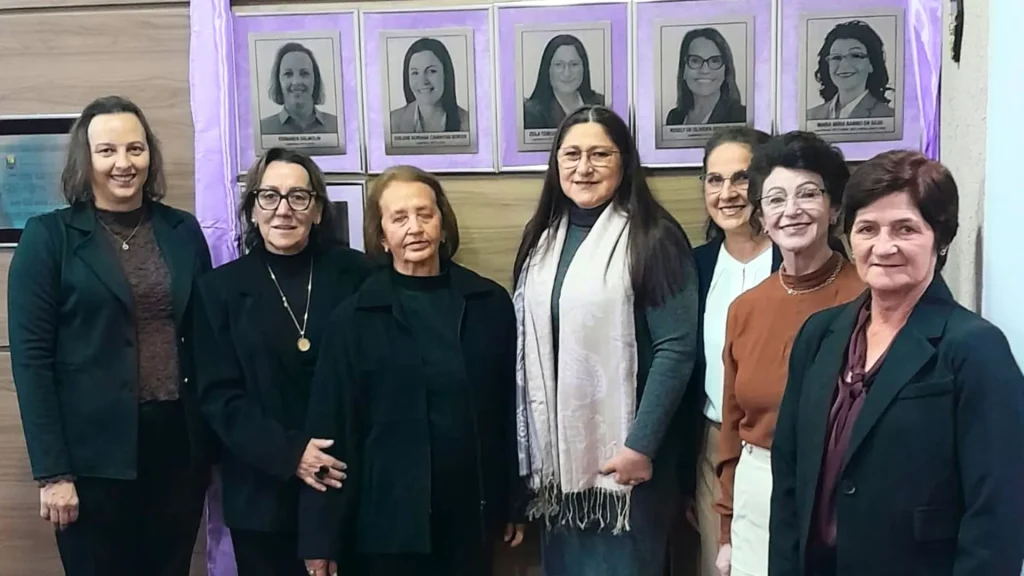 Câmara de Tangará inaugura Galeria Lilás e homenageia mulheres que marcaram a política local